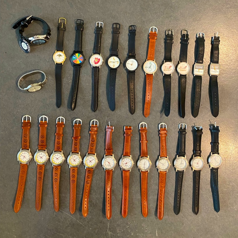 24 Vintage Joe Boxer Watches